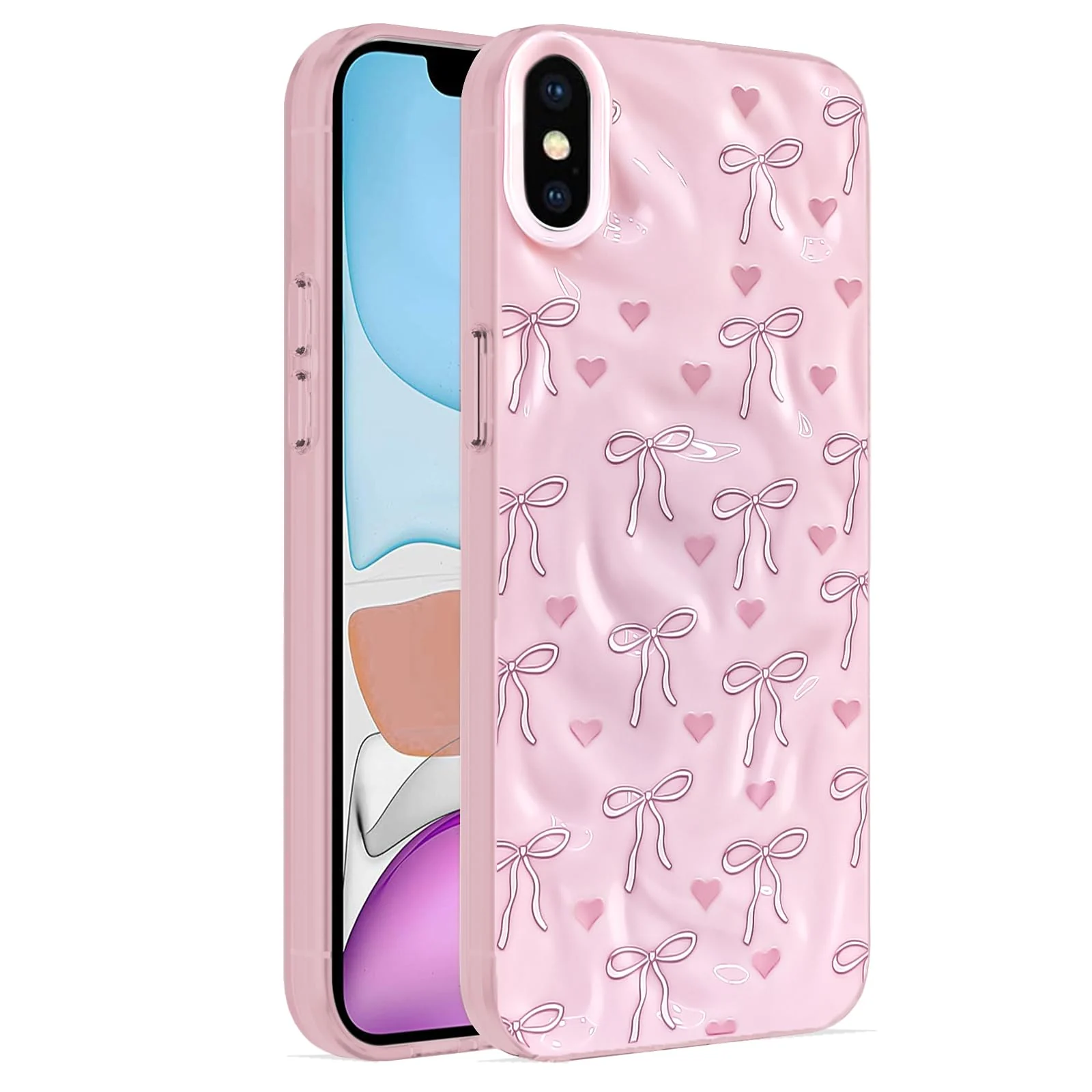 DL3 Mobilak Rugged Protective Case for iPhone XS Max, Supports wireless charging, Camera protection, Shock-absorbing protection - Style 2