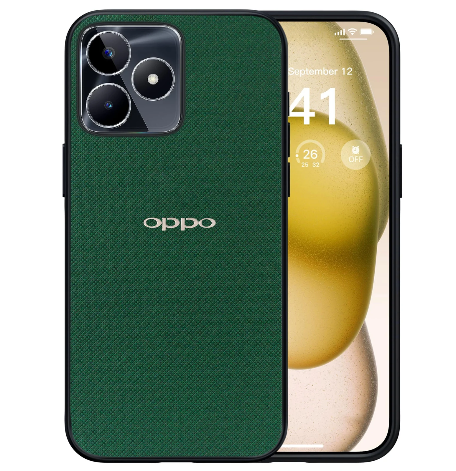 DL3 Mobilak PC and TPU Protective Case for realme C53 / realme C51 / realme Note 50 with Camera Protection and Shockproof Design