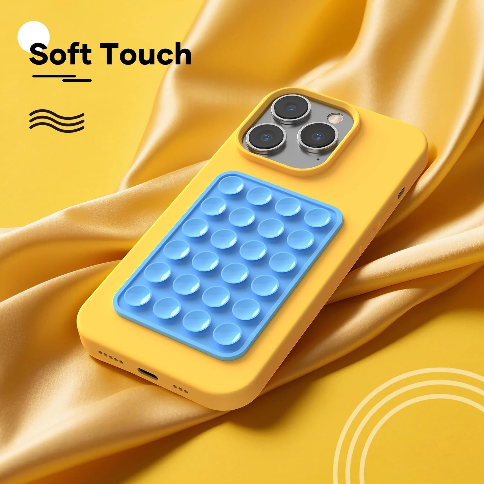 DL3 Mobilak Soft Silicone Protective Case for Cellphone - Sky Blue