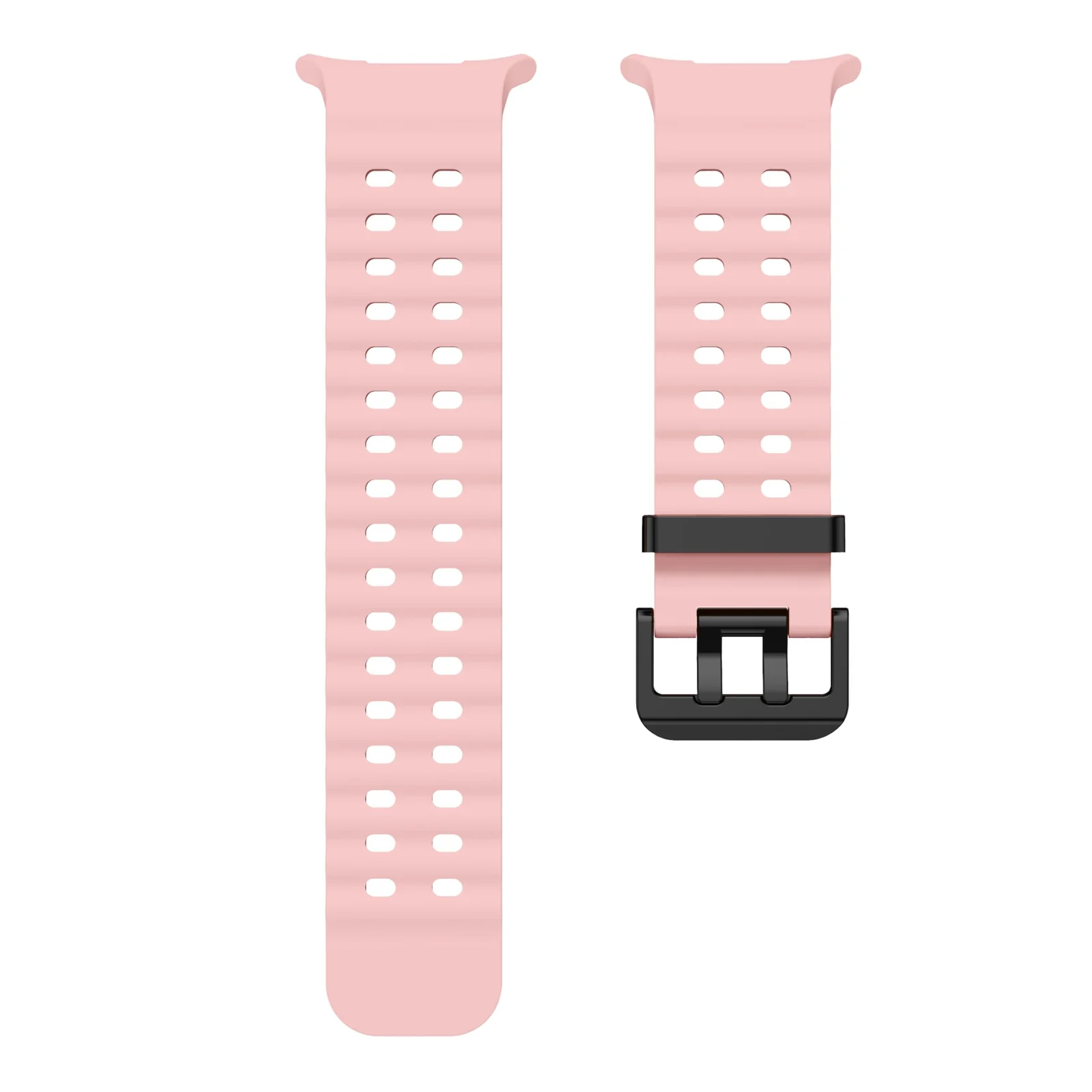 DL3 Mobilak Sport Band Compatible with Samsung Galaxy Watch Ultra Band 47mm Women Men, Breathable Soft Silicone Waterproof Watch Strap Accessories for Samsung Watch 7 Ultra Bands - Pink