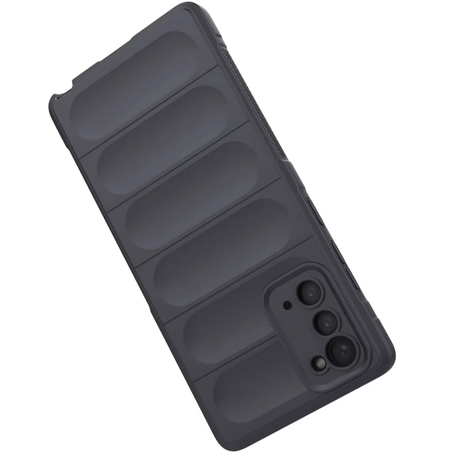 DL3 Mobilak Silicone Case for Samsung Galaxy Note 20 5G Heavy Duty Protective [Slim Fit] Shockproof Soft Flexible Protective Design Shock-Absorption TPU Cover With Camera Protection - Dark Gray