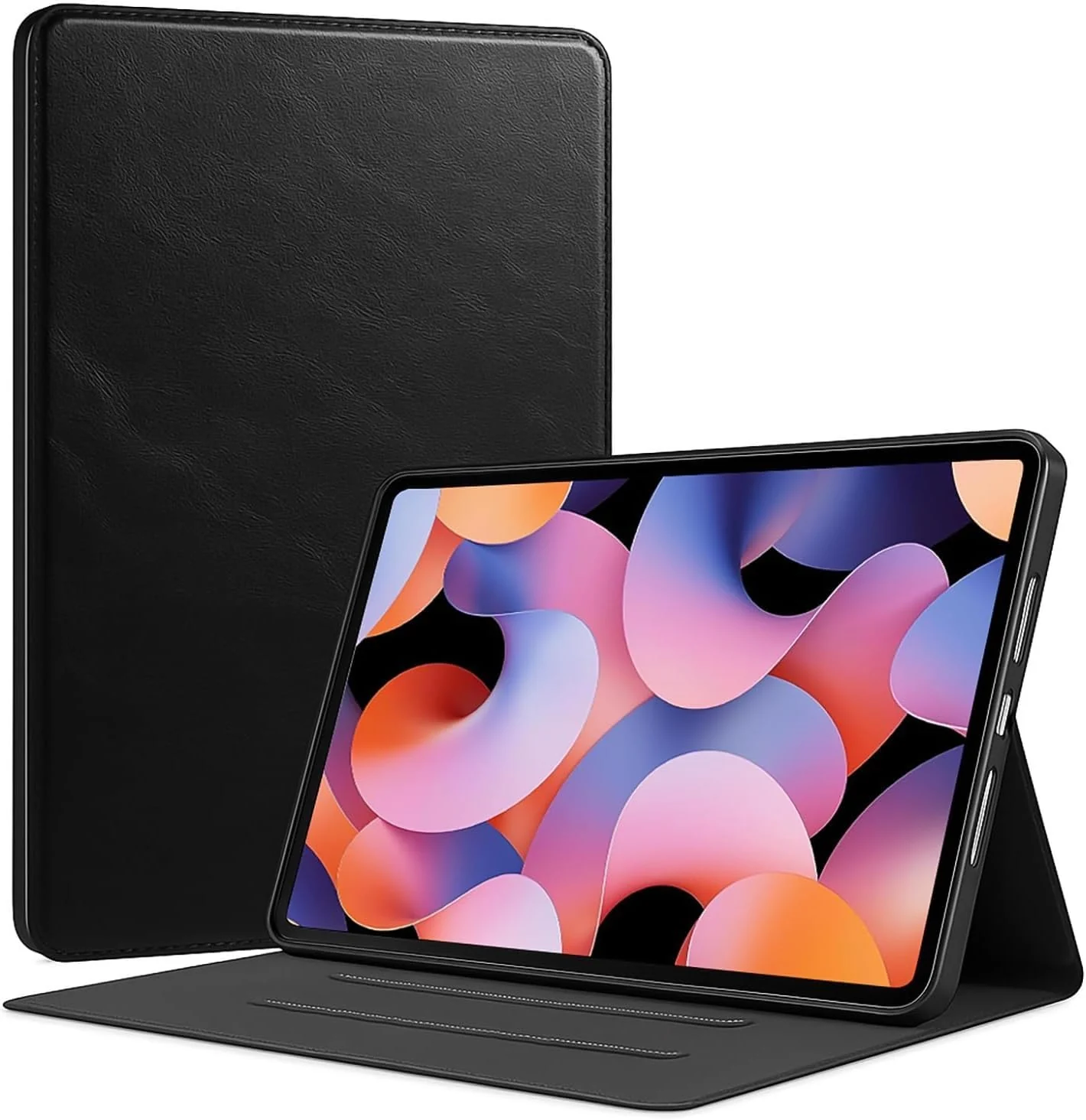 DL3 Mobilak Case for Honor Pad X9 11.5 inch 2023 - Slim PU Leather Folio Stand, Shock-Absorbing Corners, Auto Wake/Sleep - BLACK