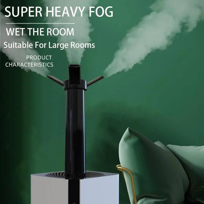 MOBIGON 7 L Top-Fill Cool Mist Humidifier, White / Black