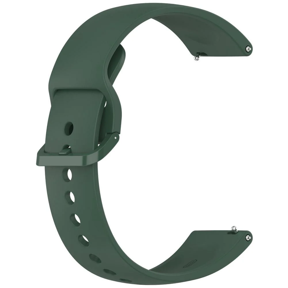 DL3 Mobilak Straps Compatible with Xiaomi Redmi Watch 5 Active/Redmi Watch 5 Lite Bracelet, 22mm Soft Silicone Replacement Band Sports Strap Wristbands [Wear-resistant] [breathable] - Green