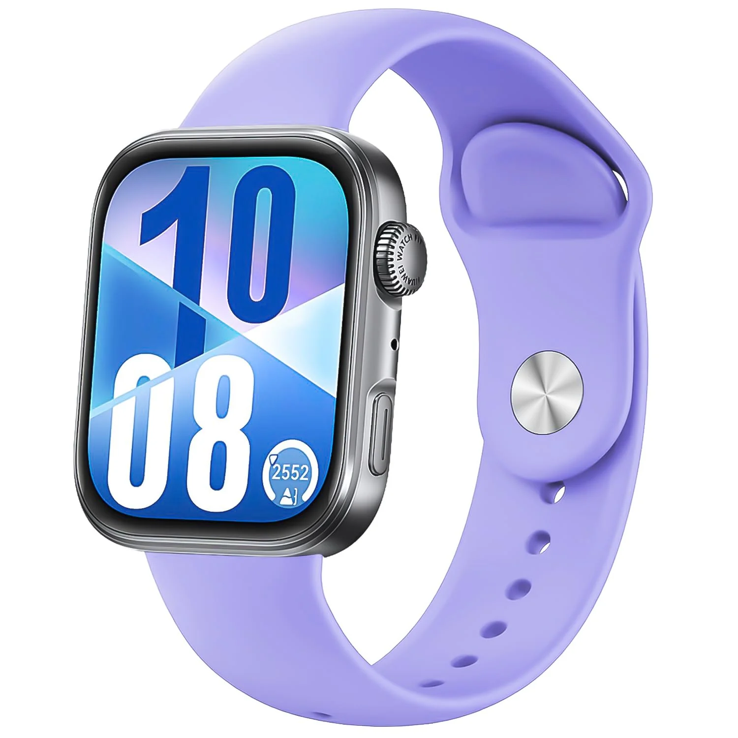 DL3 Mobilak Silicone Strap Compatible with Huawei Watch Fit 3 Strap for Men Women Breathable Soft Replacement Strap Adjustable Waterproof Sports Straps - A-light Purple