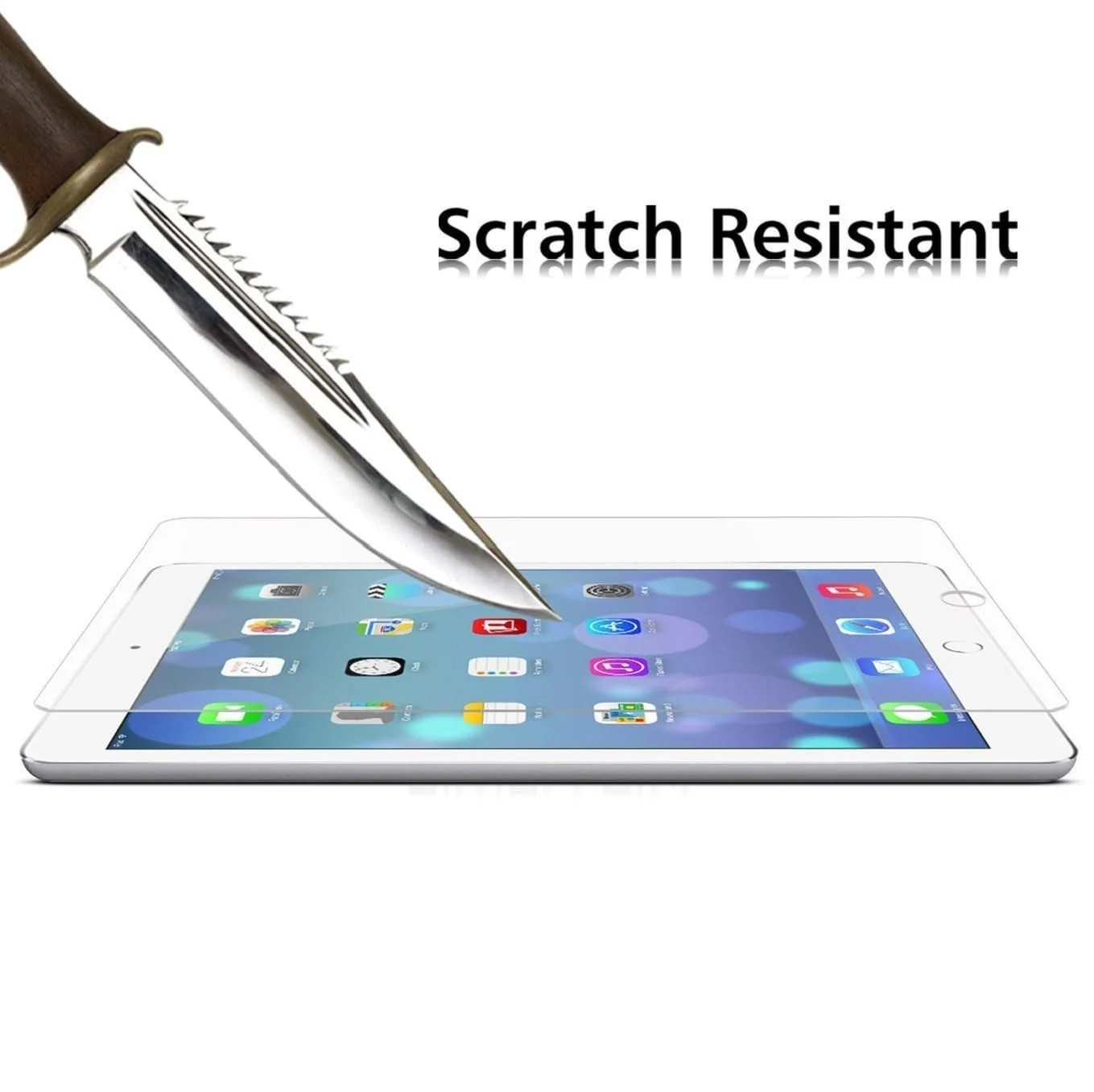 DL3 Mobilak Screen Protector For iPad Mini 1/2/3 / iPad Mini 1st/2nd/3rd Generation 7.9 inch Tempered Glass Film [HD Crystal ] [Easy Installation] [Scratch Resistant] [9H Hardness] - Clear