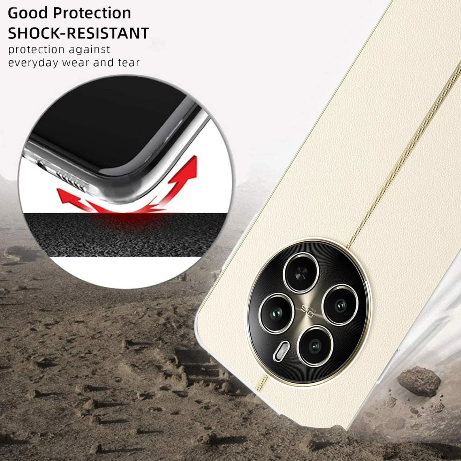 DL3 Mobilak Case Compatible with realme 13 4G/realme 12 4G/realme 12+ Plus 5G Case Crystal Soft TPU Gel Case Flexible Silicone Anti-Scratch Camera Protection TPU Cover - Clear