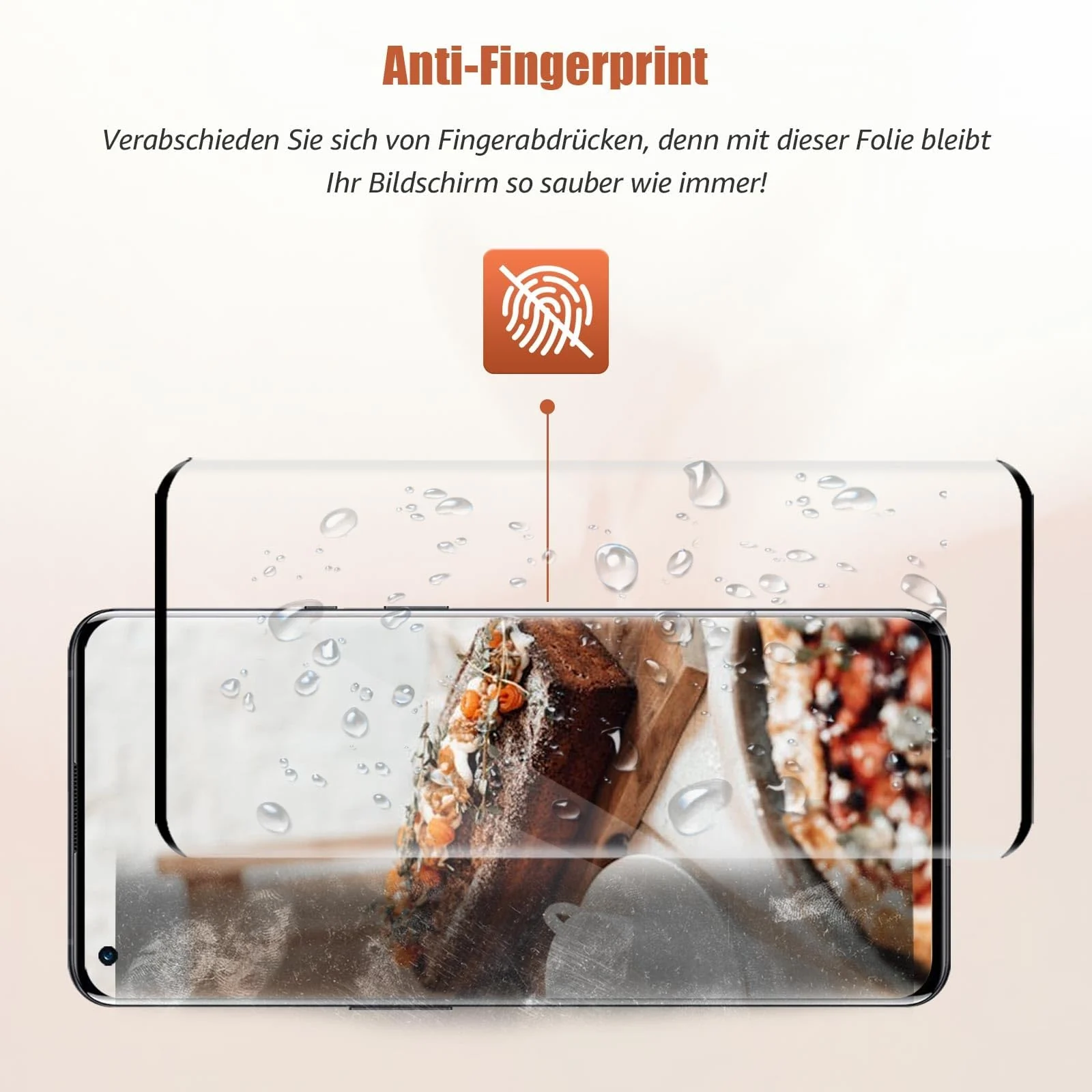DL3 Mobilak Screen Protector for OnePlus 10 Pro/OnePlus 9 Pro, Tempered Glass Screen Saver Premium HD Protective, Scratch Resistant, NO-Bubble, 9H Hardness, Full Coverage Film - Clear