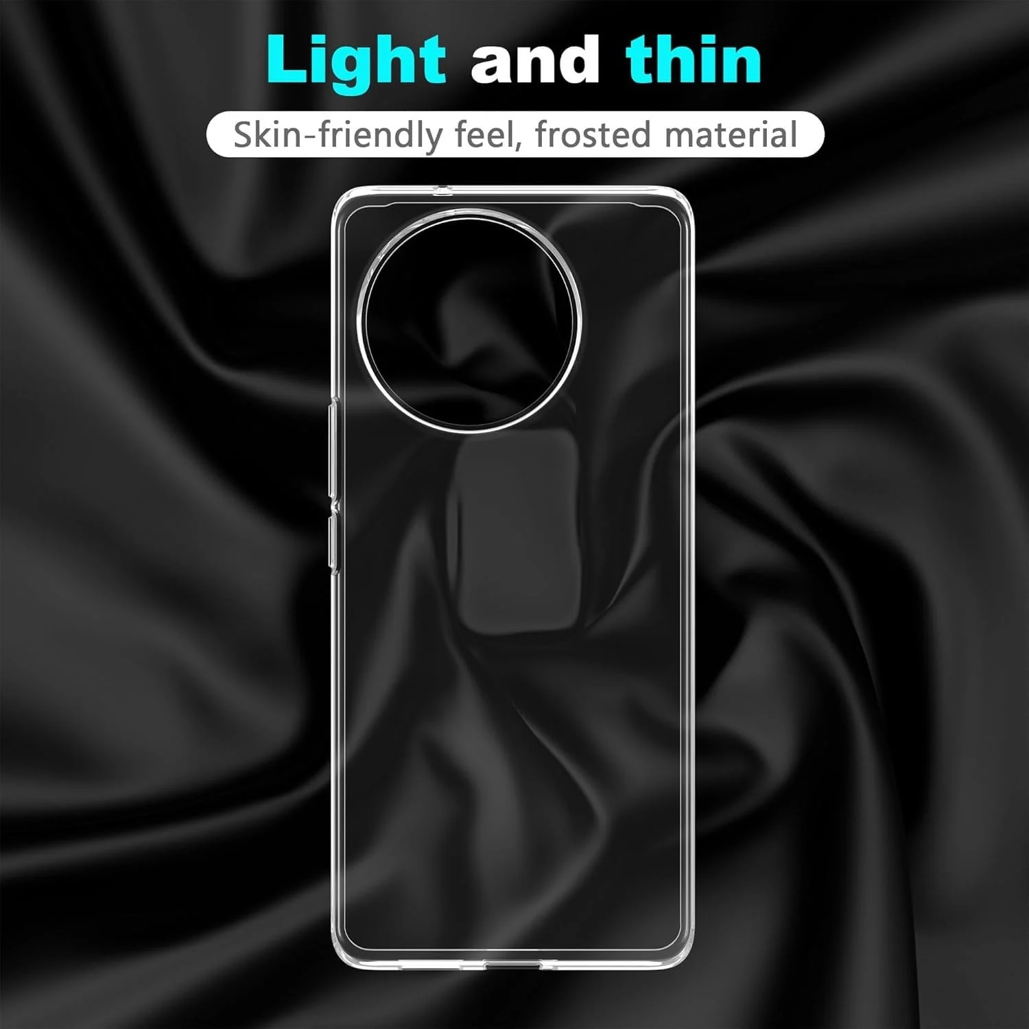 DL3 Mobilak Protective Case Compatible with vivo V40 Lite 4G/5G Cover, Mobile Phone Case Thin Soft Silicone Anti-Yellow Protective Case - Clear
