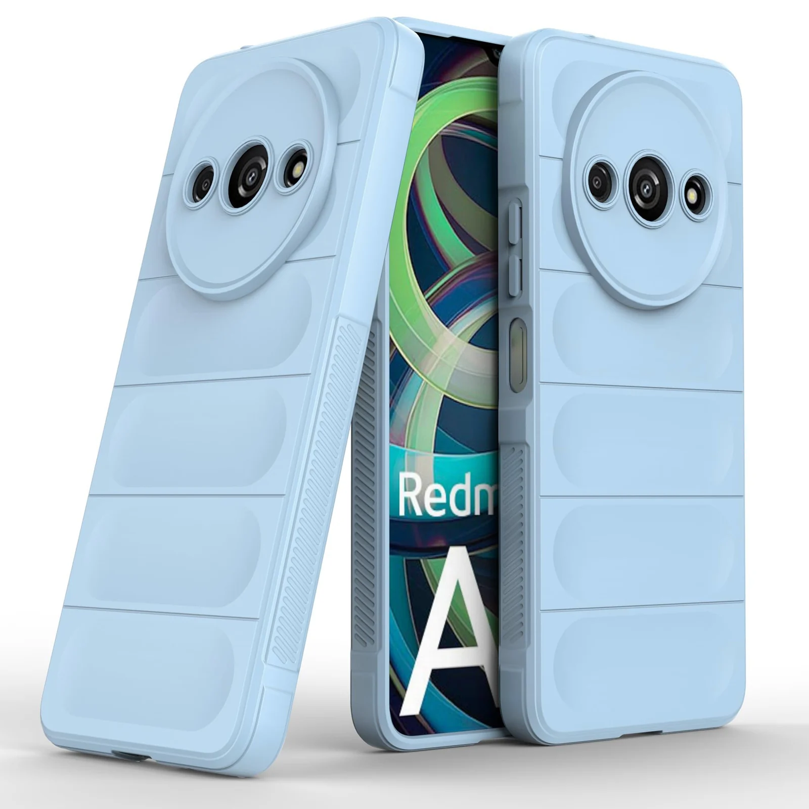 Xiaomi Redmi A3 Heavy Duty — DL3 Mobilak Rugged Protective Case for Xiaomi Redmi A3, Camera protection, Shock-absorbing protection, Non-slip grip