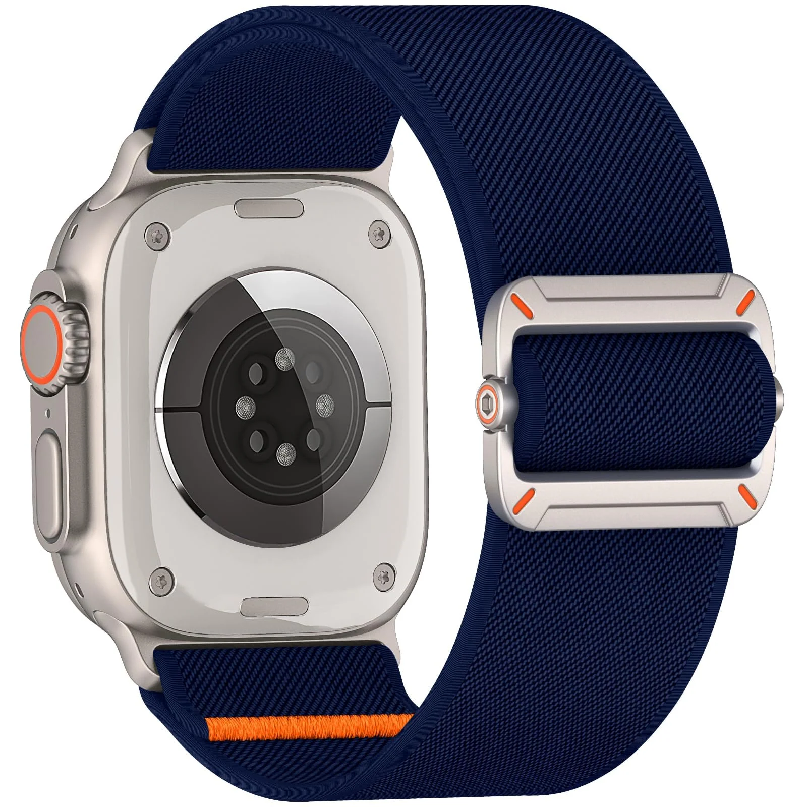 DL3 Mobilak Strap Compatible with Apple Watch Ultra/Ultra 2 Strap 49mm 46mm 45mm 44mm 42mm, Nylon Sport Band for iWatch Ultra SE Series 10 9 8 7 6 5 4 3 2 1, Men