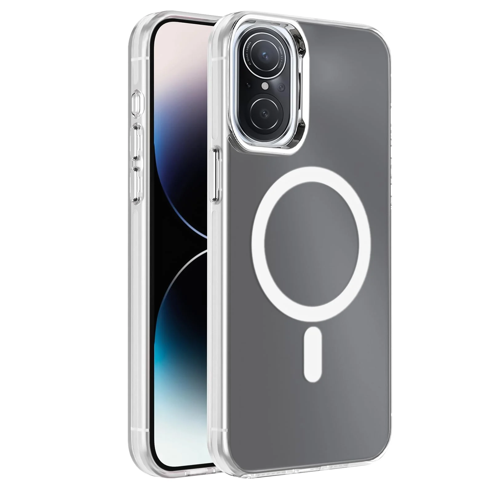 DL3 Mobilak Case For Huawei Nova 9 SE/Honor 50 SE Case Crystal [Not Compatible with MagSafe] Soft TPU Gel Case Flexible Silicone Anti-Scratch TPU Cover - Clear