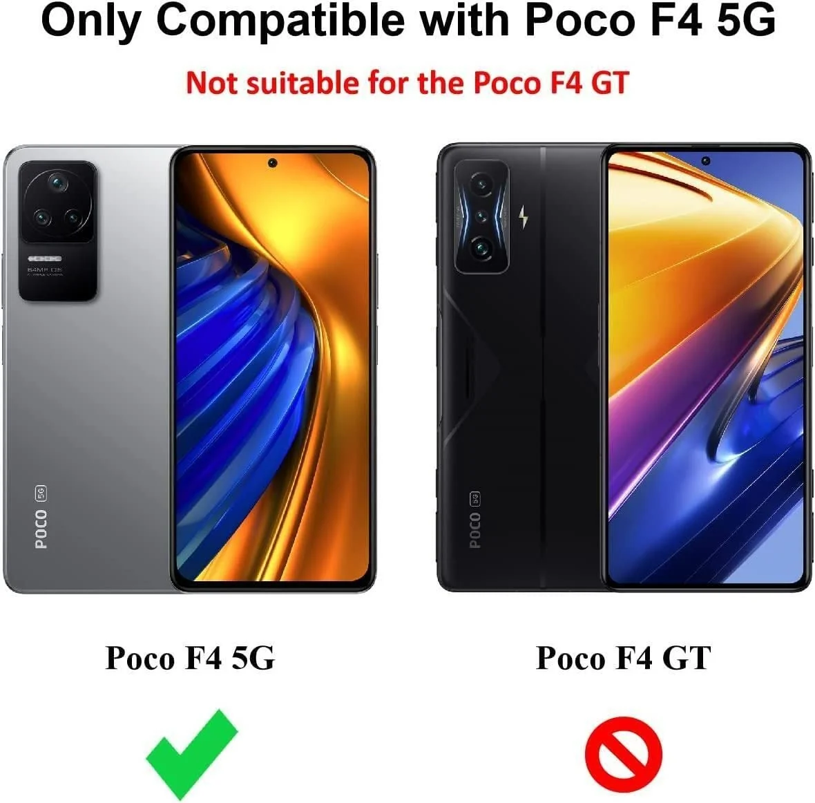 DL3 Mobilak Clear TPU Case for Xiaomi Poco F4, Camera protection, Shock-absorbing protection, Non-slip grip - Clear