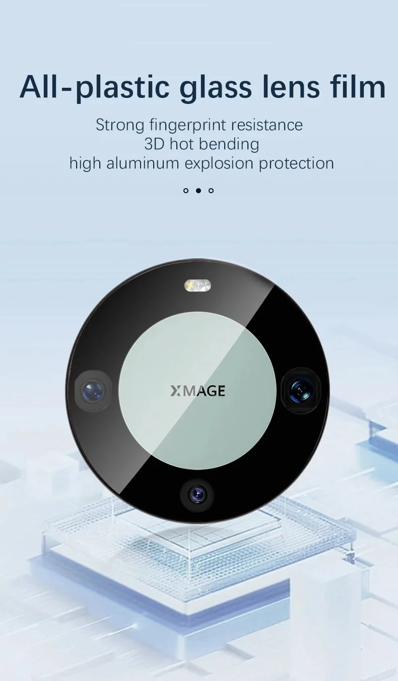 DL3 Mobilak Honor X9A | Honor Magic 5 Lite | X40 Camera Lens Protector Tempered Glass Screen Protector HD [Full Coverage][Anti-Scratch] Drop Protection Ultra Clear/Thin Lens Protector Case - Black