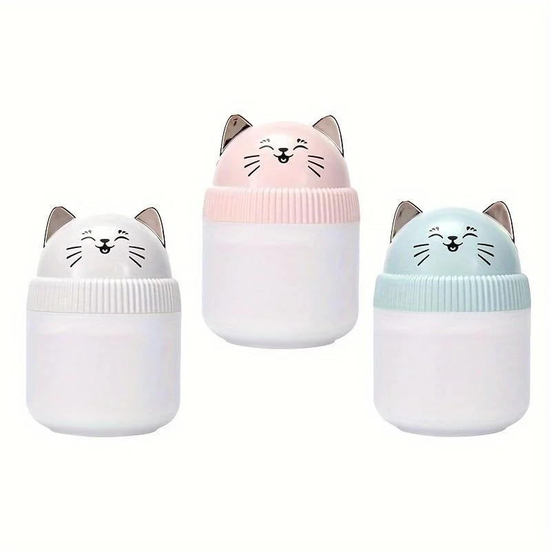 Mobigon Wood Cool Mist Ultrasonic Humidifier for Room Moisture, Aroma Diffuser for Home, 220ml Essential Oil Diffuser with 7 Colorful Night Light, Auto Shut-Off, Home, Office, car - A.Pink