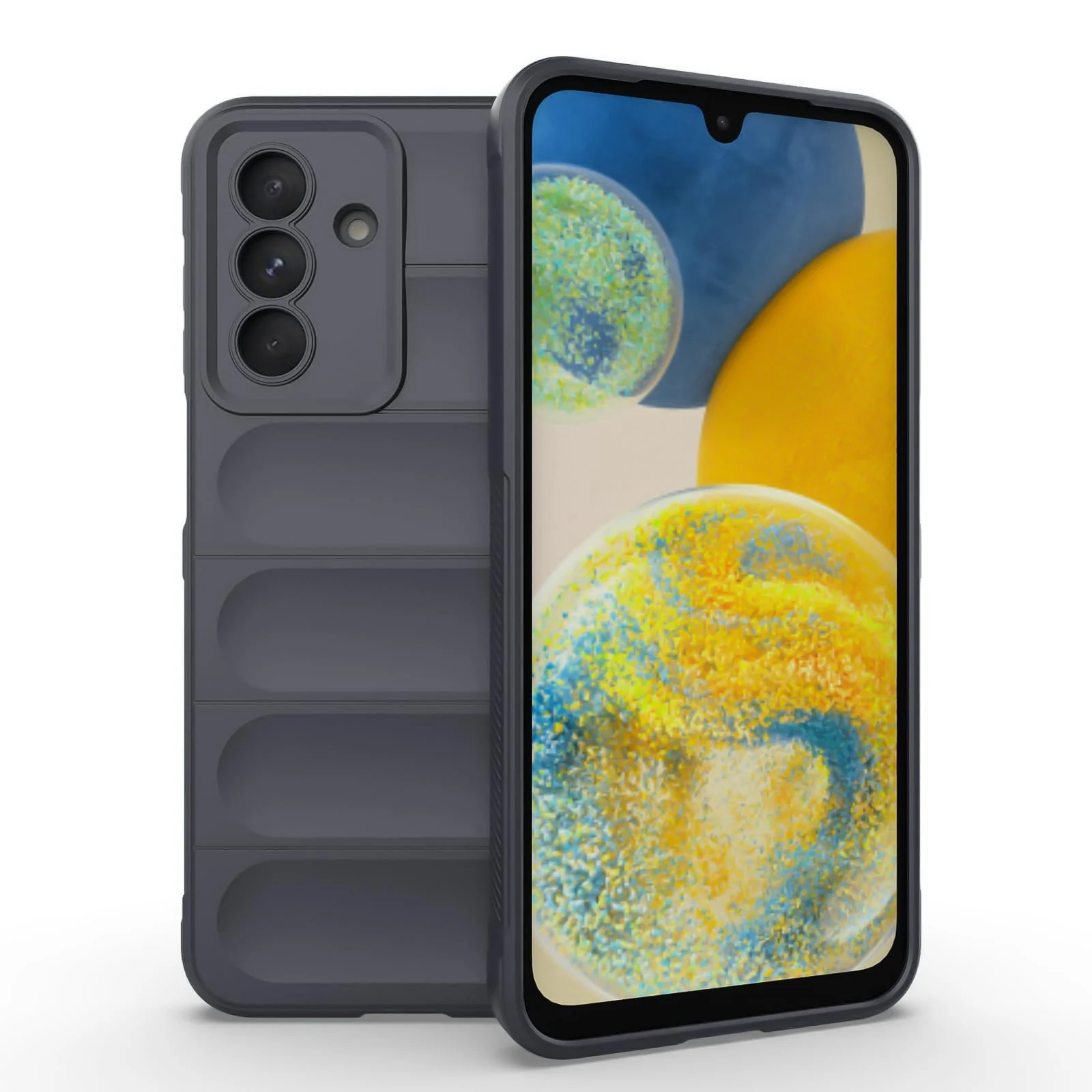 DL3 Mobilak Rugged Protective Case for Samsung Galaxy A26, Camera protection, Shock-absorbing protection, Non-slip grip - Dark Gray