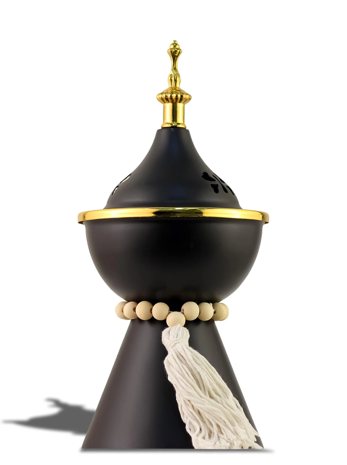Mobigon Charcoal Incense Burner, Bakhoor Burner, Oud Frankincense Incense Burner, Vintage Arabic Burner, Suitable For Arabian Oud, Yoga, Spa and Aromatherapy, Office & Home Decor (Style 39)