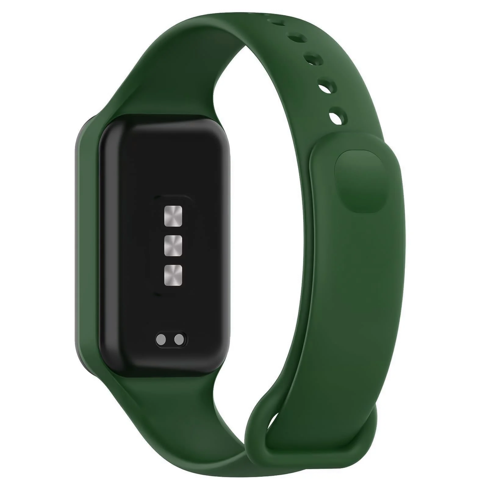 DL3 Mobilak Smart Watch Strap for Xiaomi Redmi Band 2, Sport Silicone Watch Band Wrist Strap, Replacement Bracelet Wristband Wrist Strap for Xiaomi Redmi Smart Band2 Accessories - Black