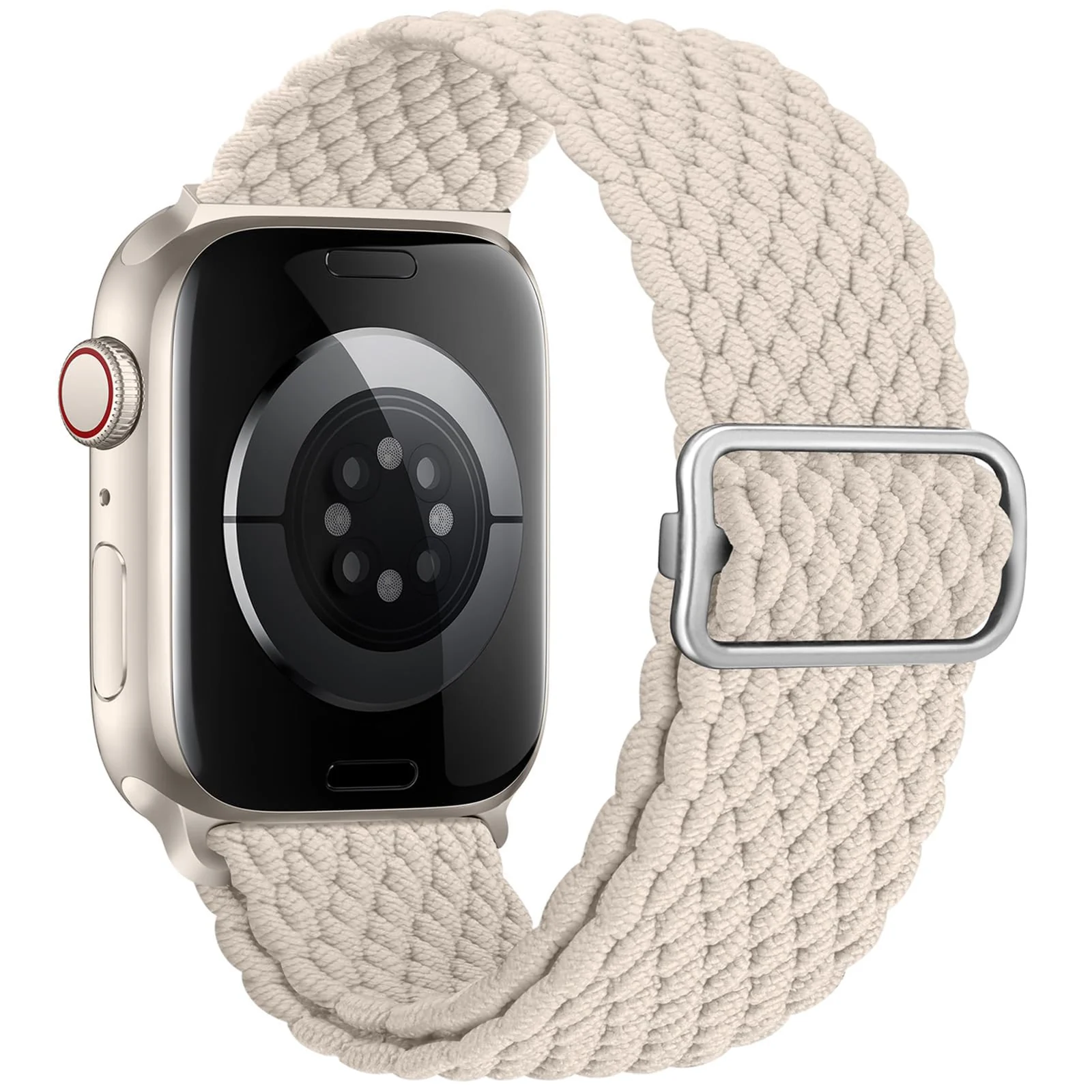 DL3 Mobilak Stretchy Nylon Solo Loop Strap Compatible with Apple Watch Band 49mm 45mm 46mm 44mm 42mm for Women Men, Sport Breathable Braided Wristband for iWatch Series 11 10 9 8 7 6 5 4 SE Ultra 3 2 1