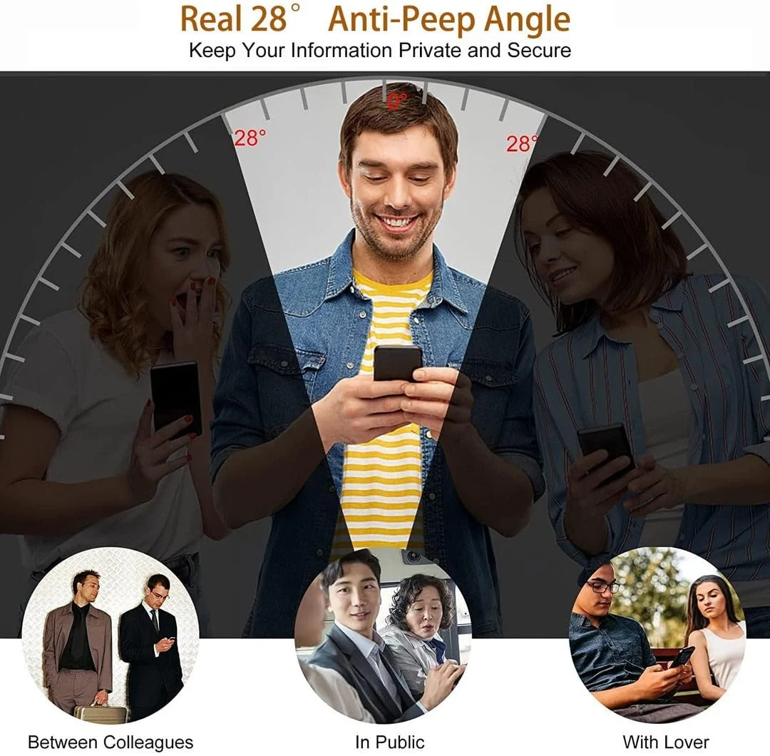 DL3 Mobilak Privacy Full Glass Screen Protector For Samsung Galaxy Z Fold5 - Black
