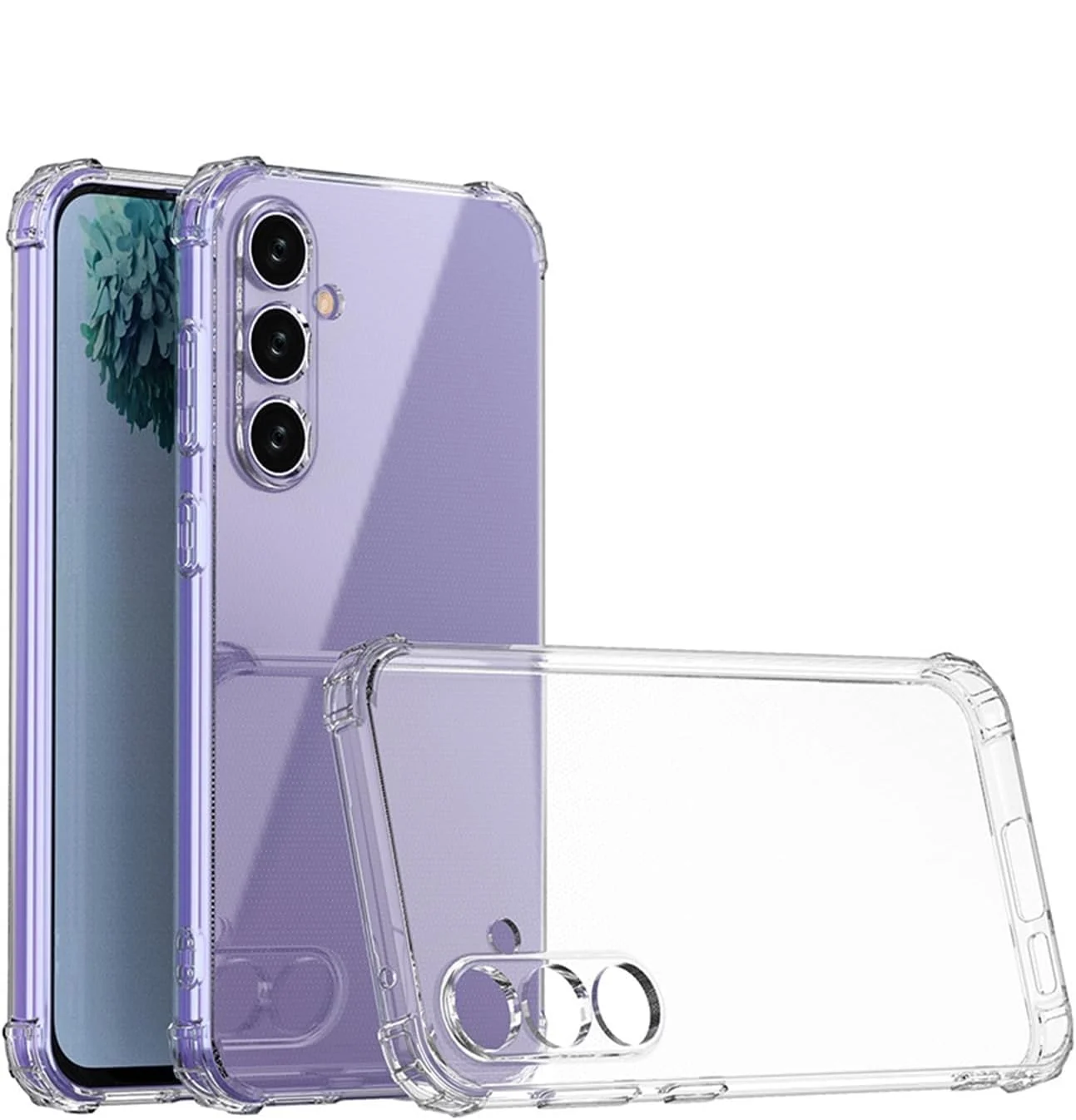DL3 MOBILAK Anti-Shock Transparent TPU Phone Case