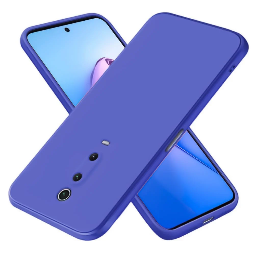 Dl3 Mobilak Compatible with Xiaomi Mi 9T/Mi 9T Pro/Redmi K20/K20 Pro Case, Liquid Silicone Case, Full Body Camera Protective Cover, Shockproof, Slim Phone Case, Soft Microfiber Lining - Black