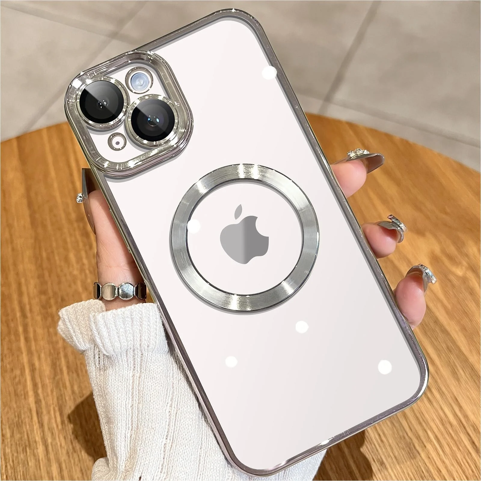 DL3 MOBILAK MagSafe Phone Case with Camera Lens Protector for Apple iPhone 14
