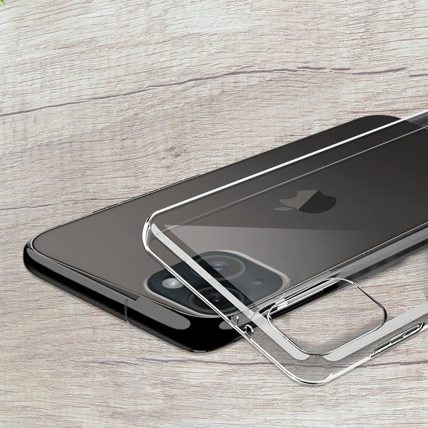 DL3 Mobilak Clear Protective Case for iPhone 15 Plus - Clear