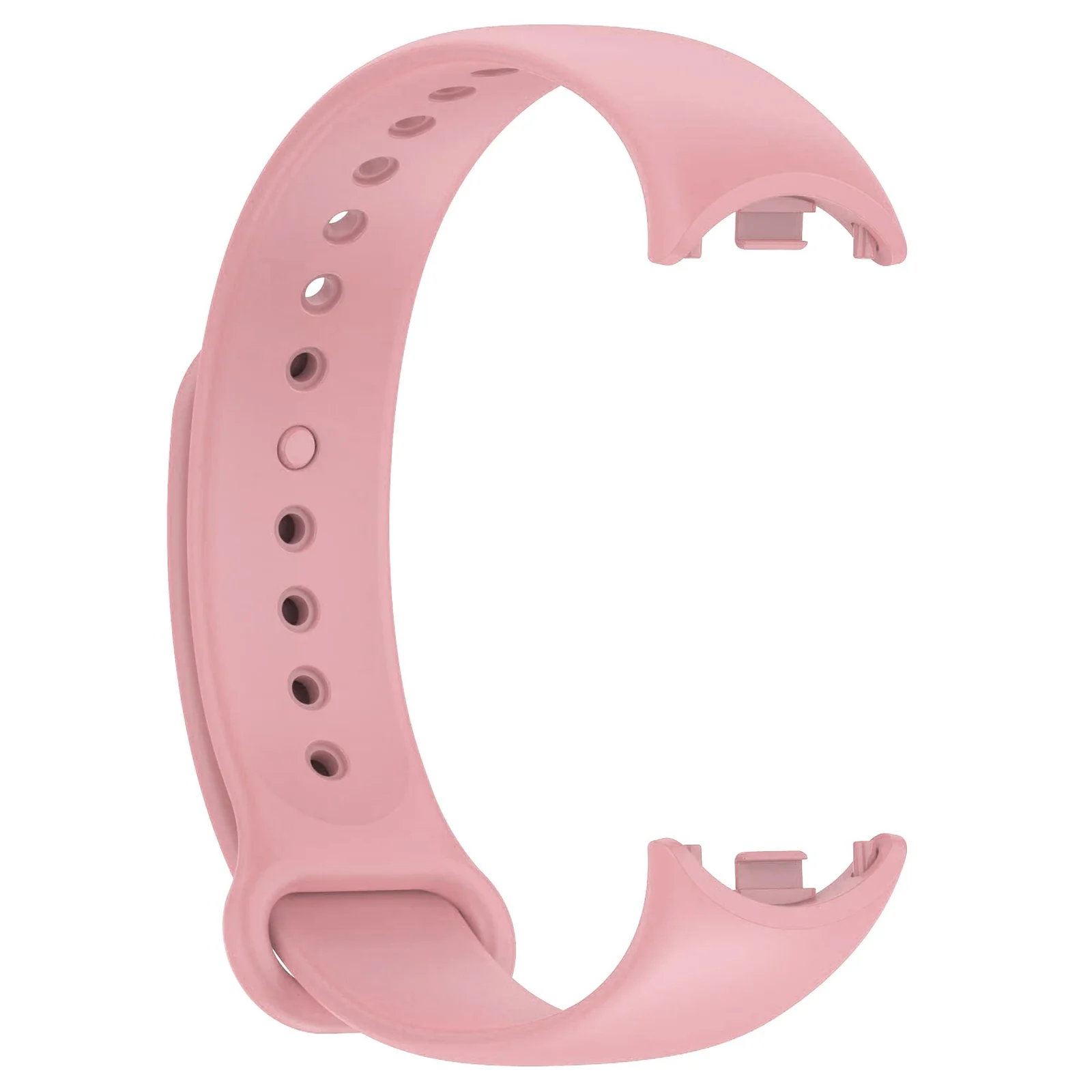 DL3 Mobilak Band Compatible with Xiaomi Mi Band 10/9/8 Replacement Strap, Silicone Skin-Friendly Wrist Strap Adjustable Sports Wristbands for Women Men Xiaomi Smart Band 8/9/10 - Pink