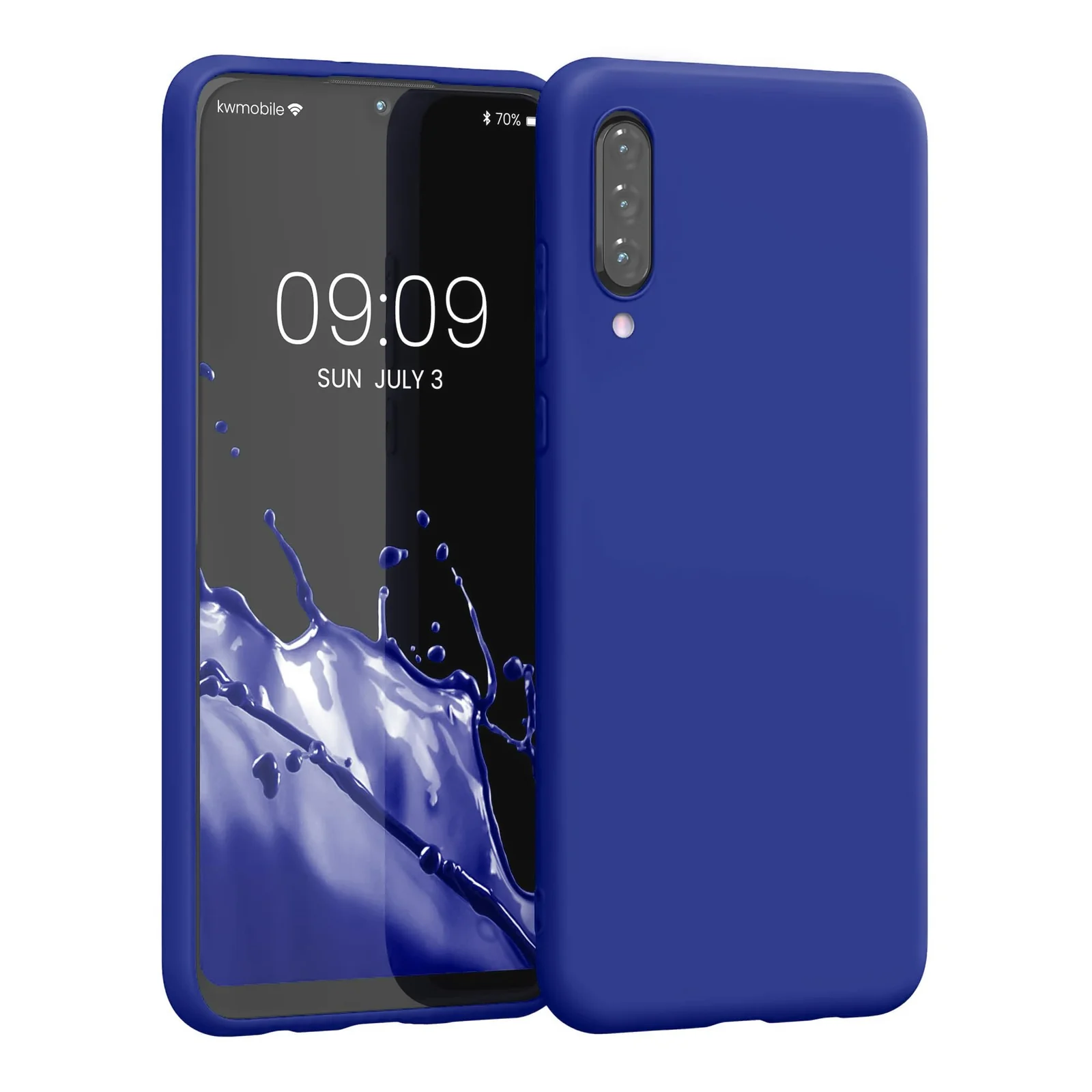 DL3 Mobilak Silicone Protective Case for Huawei Y9S / Honor 9X Pro / P Smart Pro 2019, Shock-absorbing protection, Scratch-resistant surface, Soft microfiber lining - Pepsi