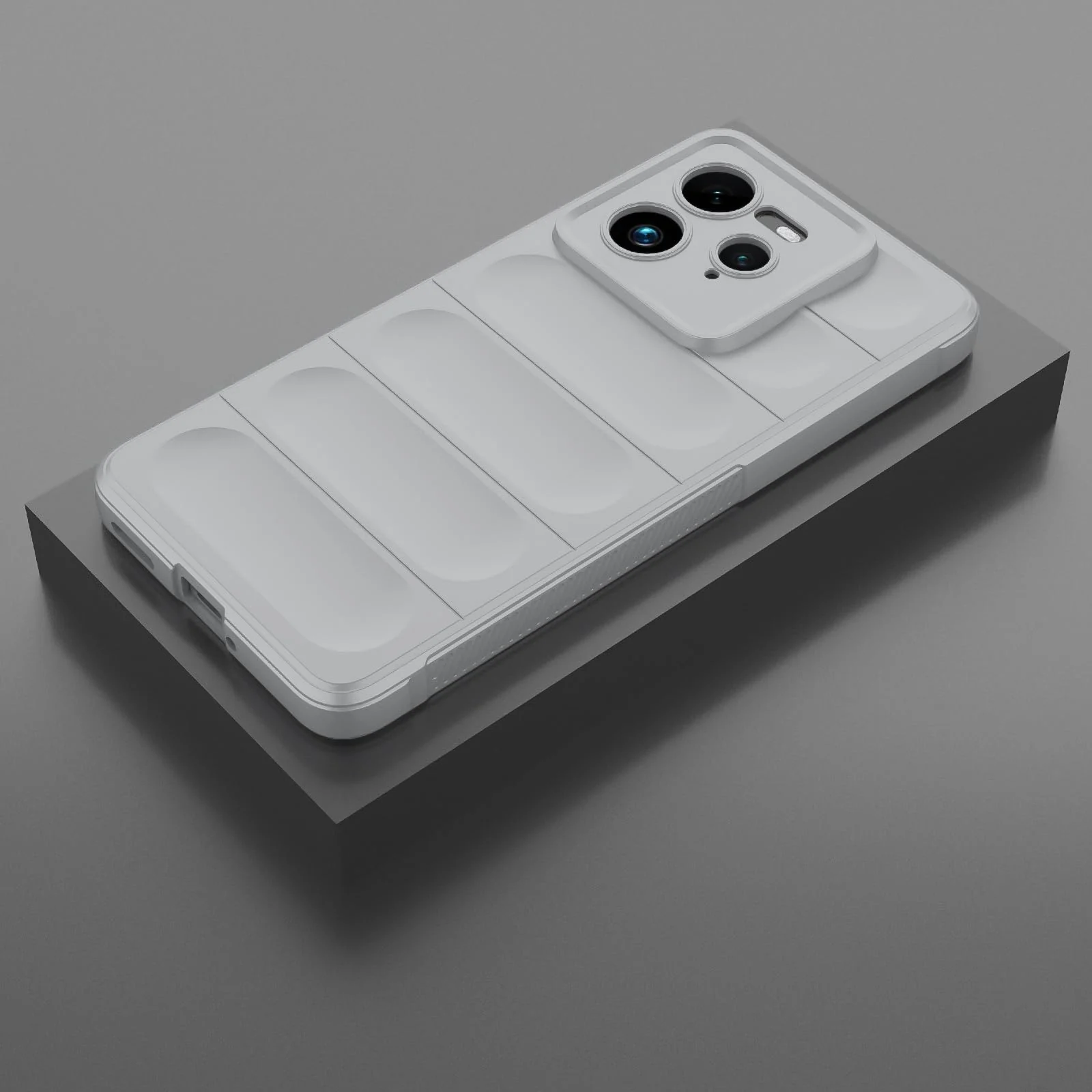 DL3 Mobilak Flexible Silicone and TPU Protective Case with Camera Protection for realme GT 7 Pro 5G - Gray