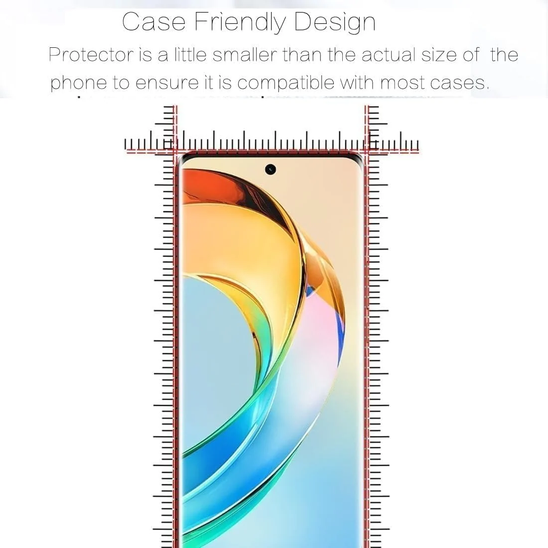 DL3 Mobilak Full Curved 5D Glass Screen Protector Full Glue For realme 13 Pro+ Plus 5G - Black