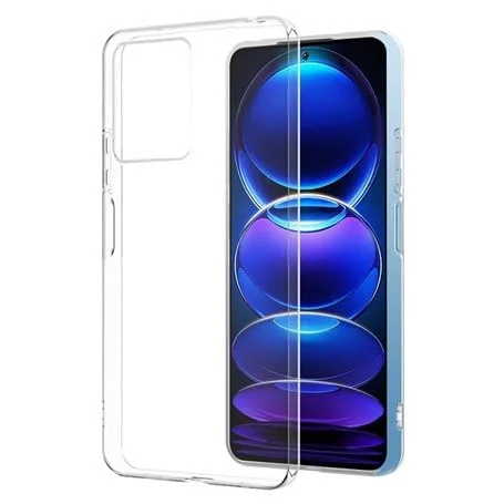 DL3 Mobilak Case Compatible with Xiaomi Redmi Note 12 Pro 5G/Poco X5 Pro 5G Case Crystal Soft TPU Gel Case Flexible Silicone Anti-Scratch Camera Protection TPU Cover - Clear