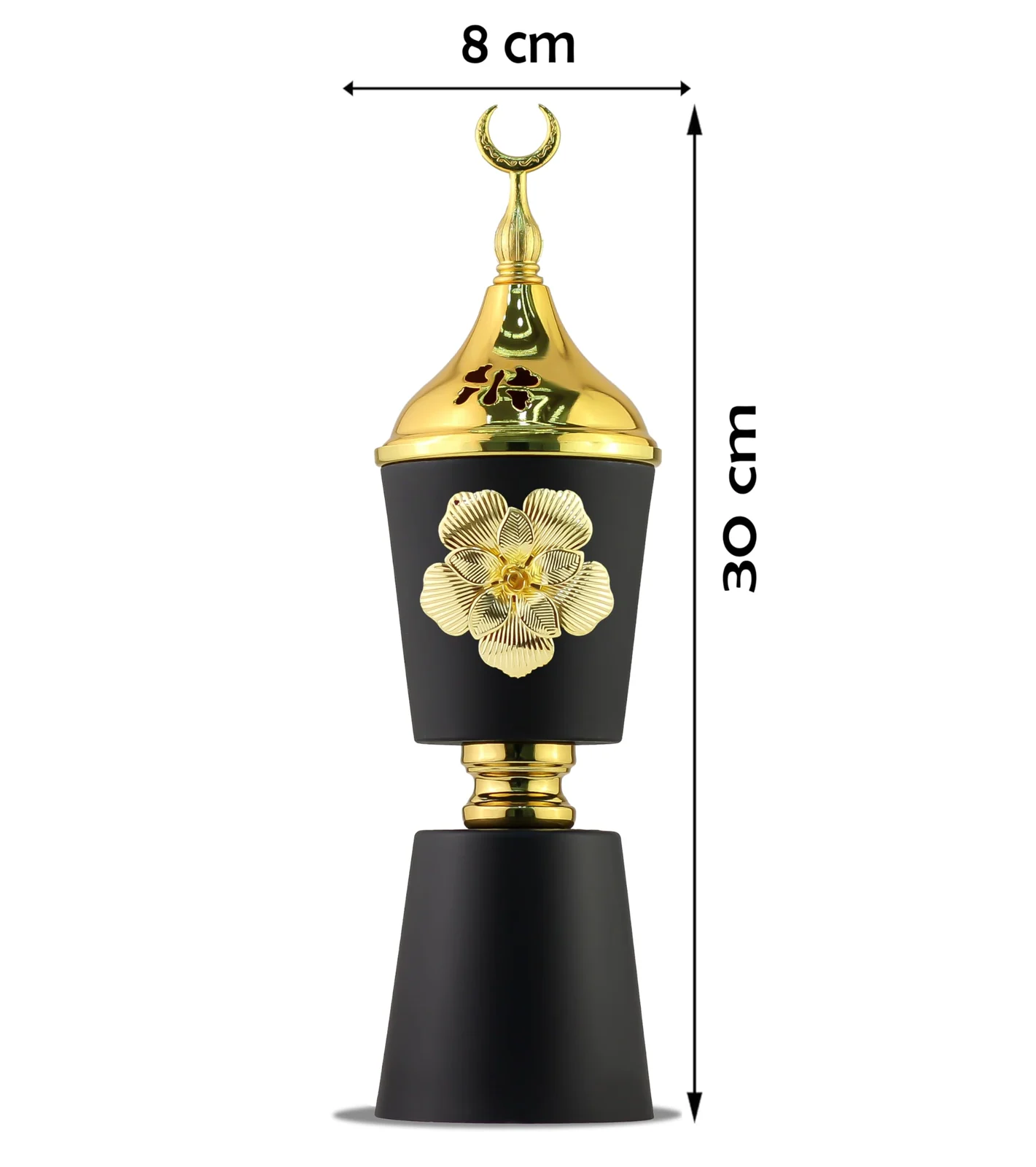 Mobigon Charcoal Incense Burner, Bakhoor Burner, Oud Frankincense Incense Burner, Vintage Arabic Burner, Suitable For Arabian Oud, Yoga, Spa and Aromatherapy, Office & Home Decor - style 7