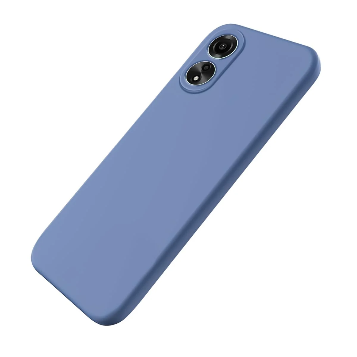 DL3 Mobilak Silicone Protective Case for OPPO A78, Shock-absorbing protection, Scratch-resistant surface, Soft microfiber lining - Lavender