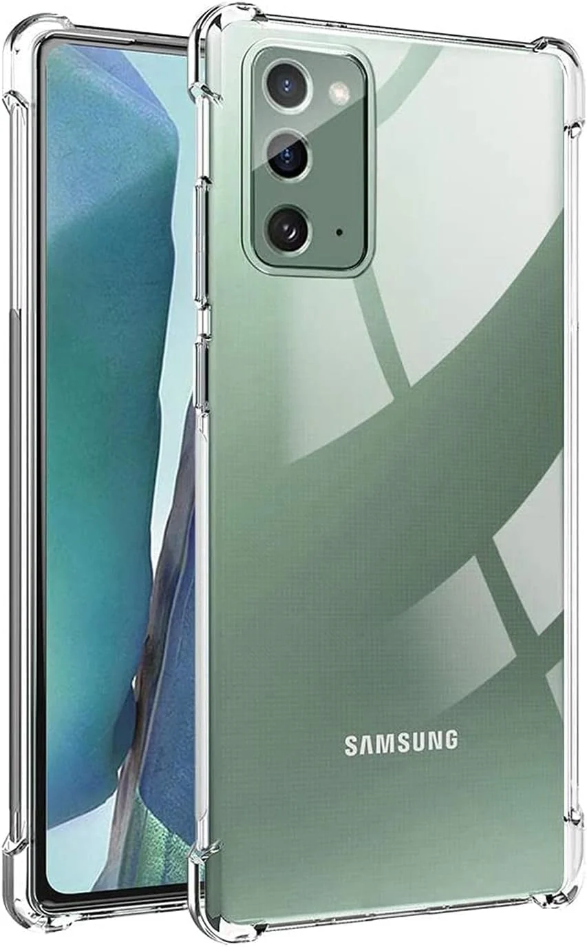 DL3 MOBILAK Clear Soft TPU Phone Case for Samsung Galaxy Note 20 - Clear