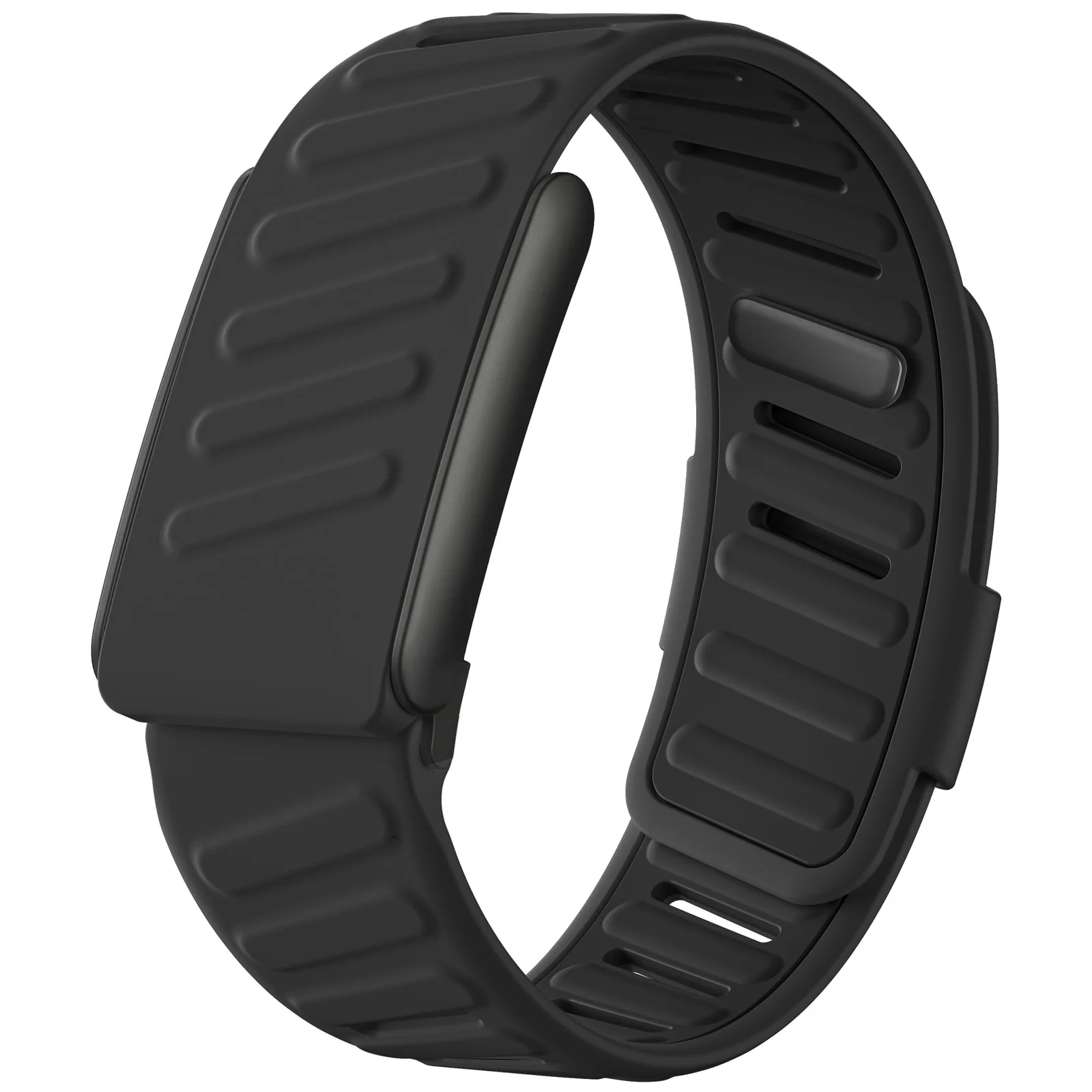 MOBIGON Breathable Silicone Sport Strap for WHOOP 5.0 One / Peak (Not Life), Black