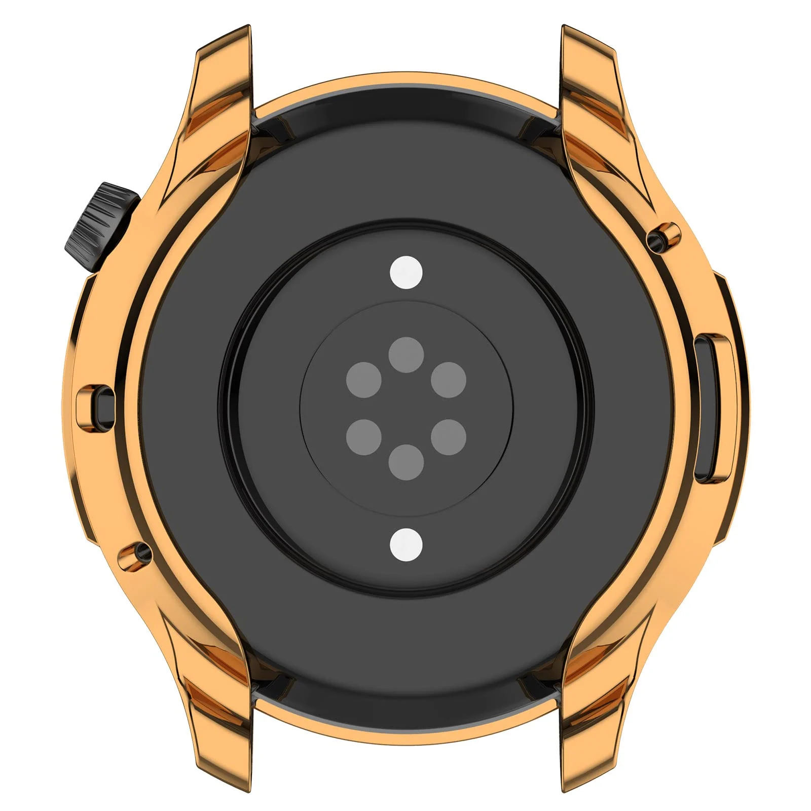 DL3 Mobilak Case Compatible with Amazfit GTR 4 / GTR4 Pro Case Watch Soft TPU Shockproof Cover Slim Guard Thin Bumper Shell Protector - Rose Gold