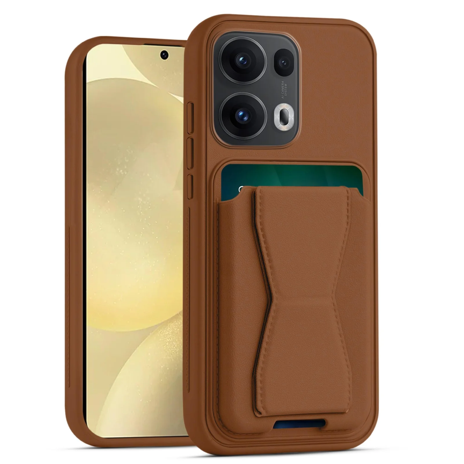 DL3 Mobilak Leather Wallet Case with Card Slot for OPPO Reno 13 Pro 5G / Reno13 Pro 5G with Camera Protection and Shockproof Design