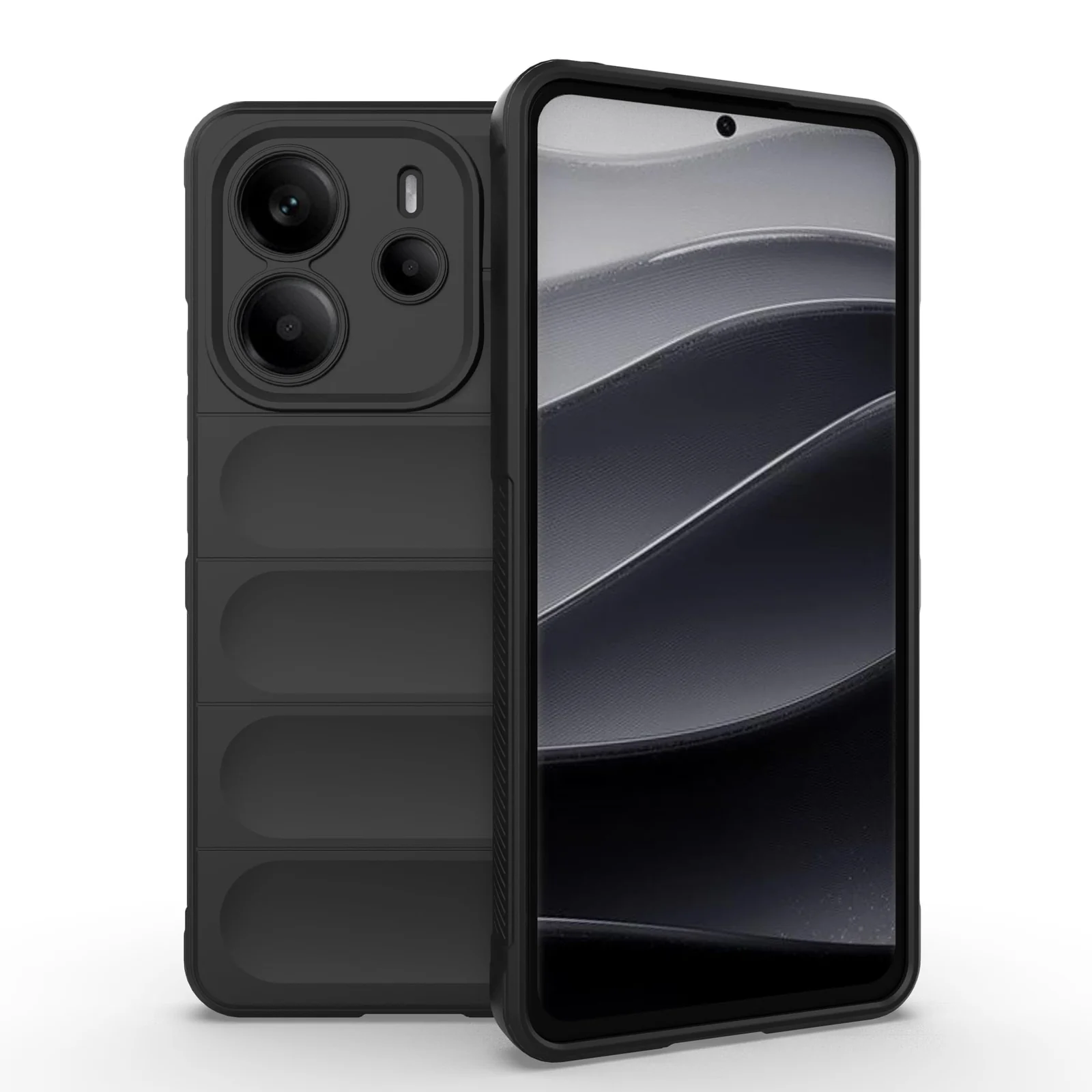 DL3 Mobilak Flexible Silicone and TPU Protective Case with Camera Protection for Xiaomi Redmi Note 14 4G