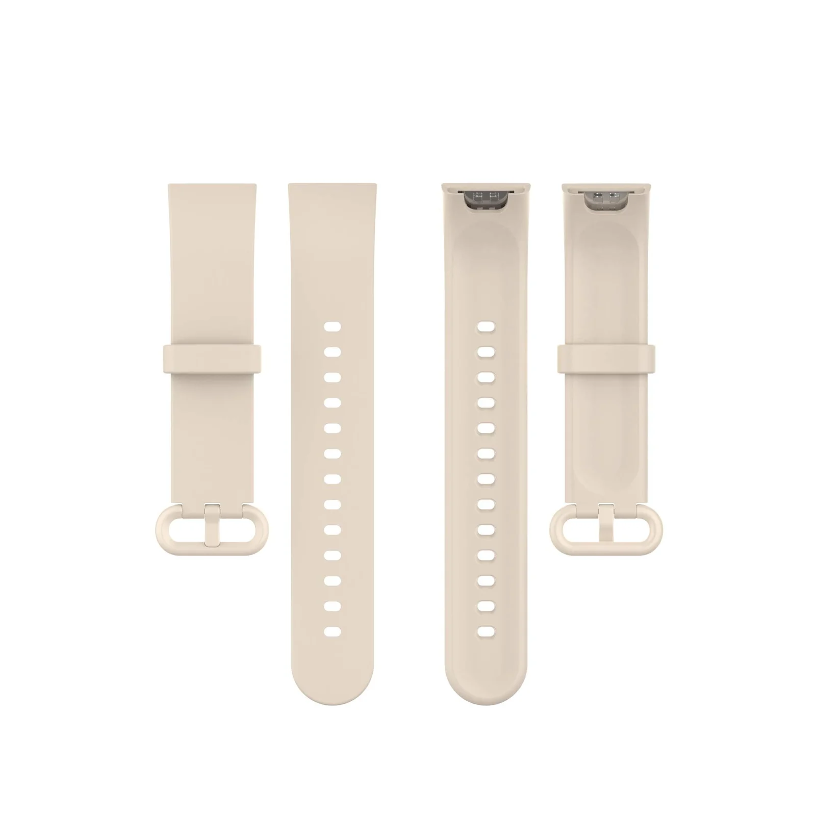 DL3 Mobilak Smart Watch Strap for Xiaomi Mi Watch Lite, Sport Silicone Watch Band Wrist Strap, Replacement Bracelet Wristband Wrist Strap for Xiaomi Mi Watch Lite/Redmi Watch Accessories - ivory