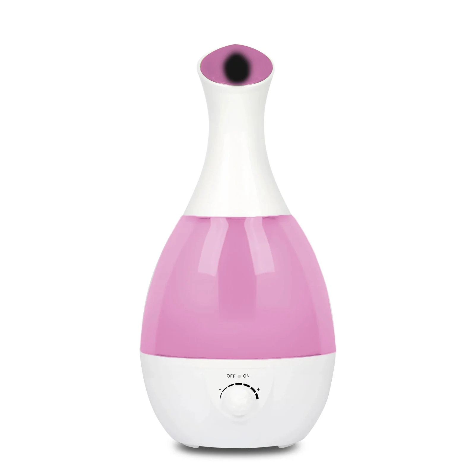 Mobigon 2.6 Litres Humidifier for Room, Cool Mist Ultrasonic Humidifier/Essential Oil Diffuser,Super Quiet 360°Nozzle,Colorful Change,Auto Shut Off&UV Light&,Lasts Up to 24 Hours (A.Black)