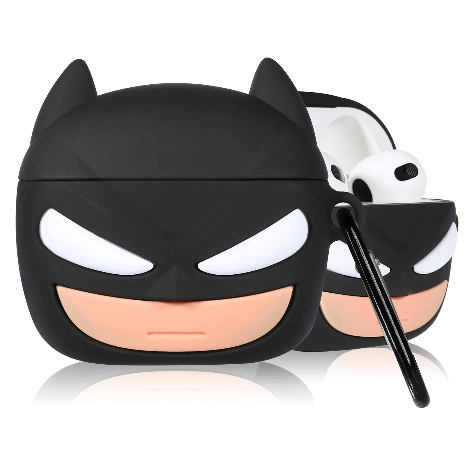 DL3 Mobilak For AirPods 3 Case Soft Silicone Shockproof Cover for Apple AirPods 3rd, New 3D Cute Cartoon Creative Fun Case Skin with Keychain Design for Air pods 3rd Charging Case - Style 16