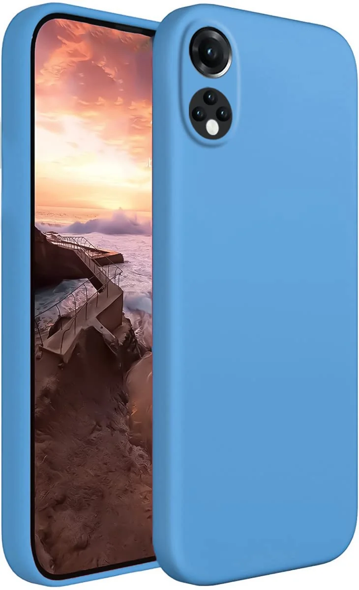 Dl3 Mobilak Honor X7 Case,Soft Flexible Silicone Gel Rubber Bumper Cover,Slim Fit Full Body Shockproof Protective Phone Case (Laveder)