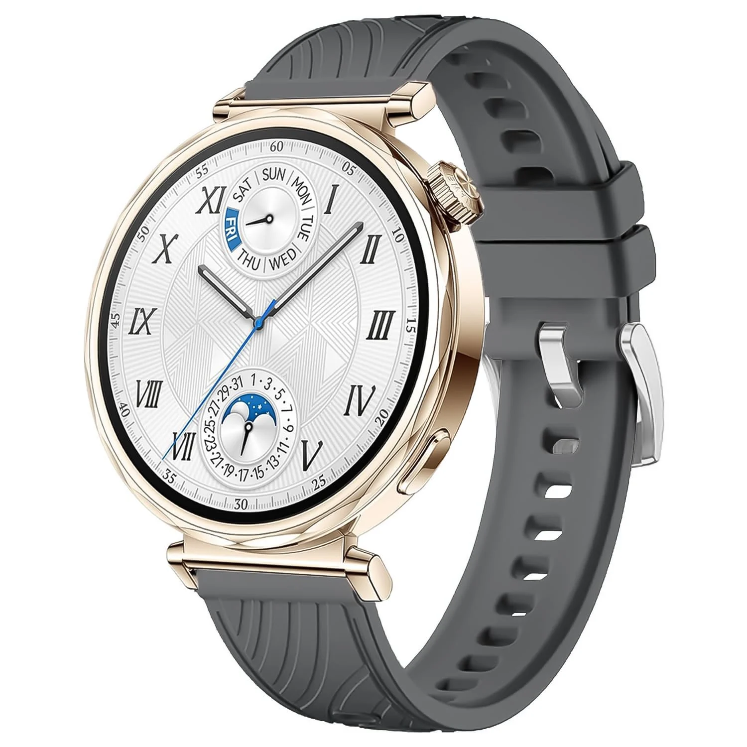 DL3 Mobilak 20mm Silicone Strap for Samsung Galaxy Watch 7/6/5/4 40mm 44mm/Watch 5 Pro 45mm/S2 classic/active 2 40mm 44mm, 20 mm Sport Replacement Band for Amazfi GTS 4/3/3 Pro/2/2e/GTS 2 Mini/4 Mini/Bip 3/3 Pro