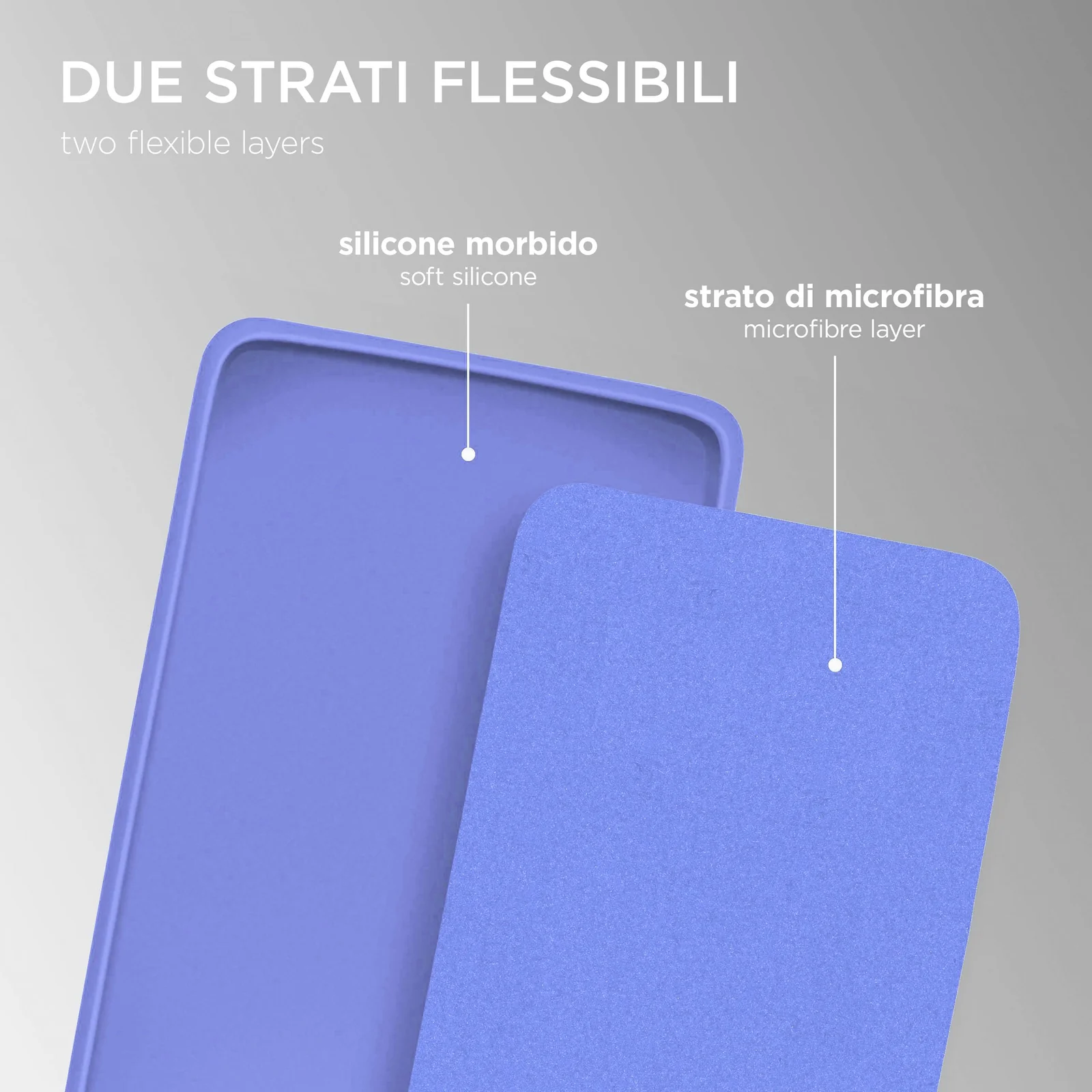 DL3 Mobilak Samsung Galaxy M31 Case, Soft Flexible Silicone Gel Rubber Bumper Cover, Full Body Shockproof Protective Phone Case - Baby Blue