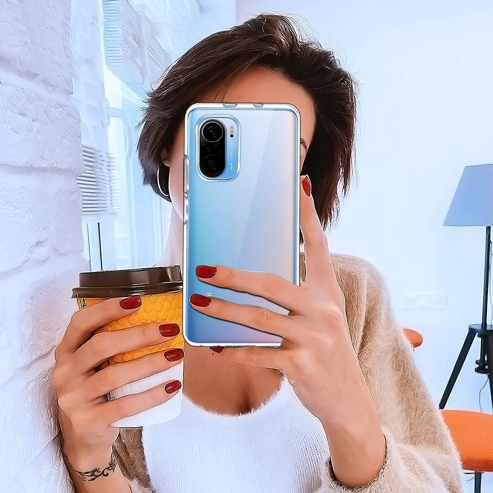 MOBIGON Crystal Clear Soft TPU Phone Case for Xiaomi POCO F3 / Redmi K40 Series / Mi 11i / Mi 11X Series, Clear