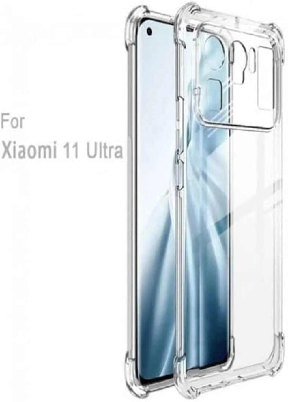 DL3 Mobilak Clear Protective Case for Xiaomi Mi 11 Ultra 5G - Clear
