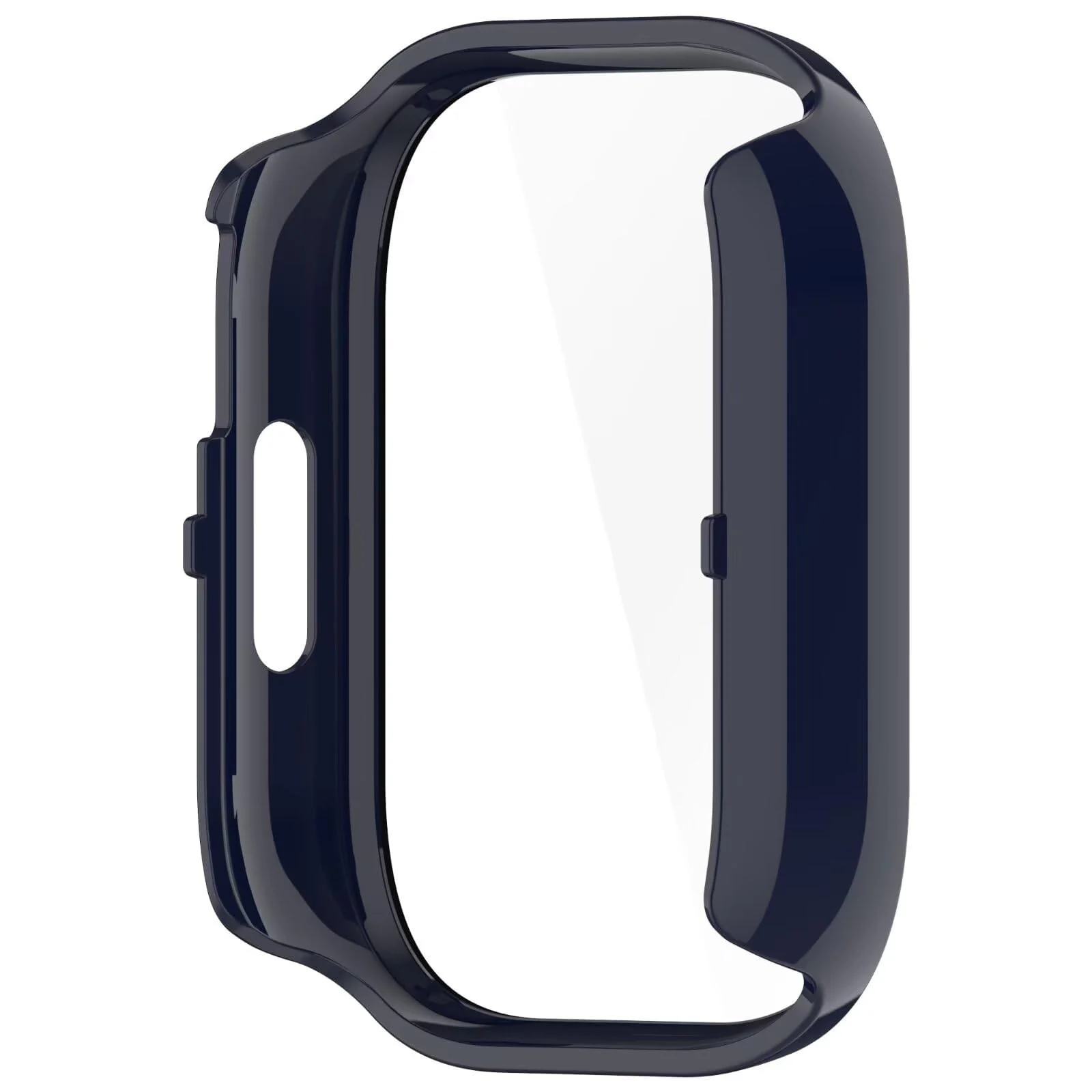 DL3 MOBILAK Full-Coverage Watch Case with Tempered Glass for Xiaomi Redmi Watch 5 Active, Blue