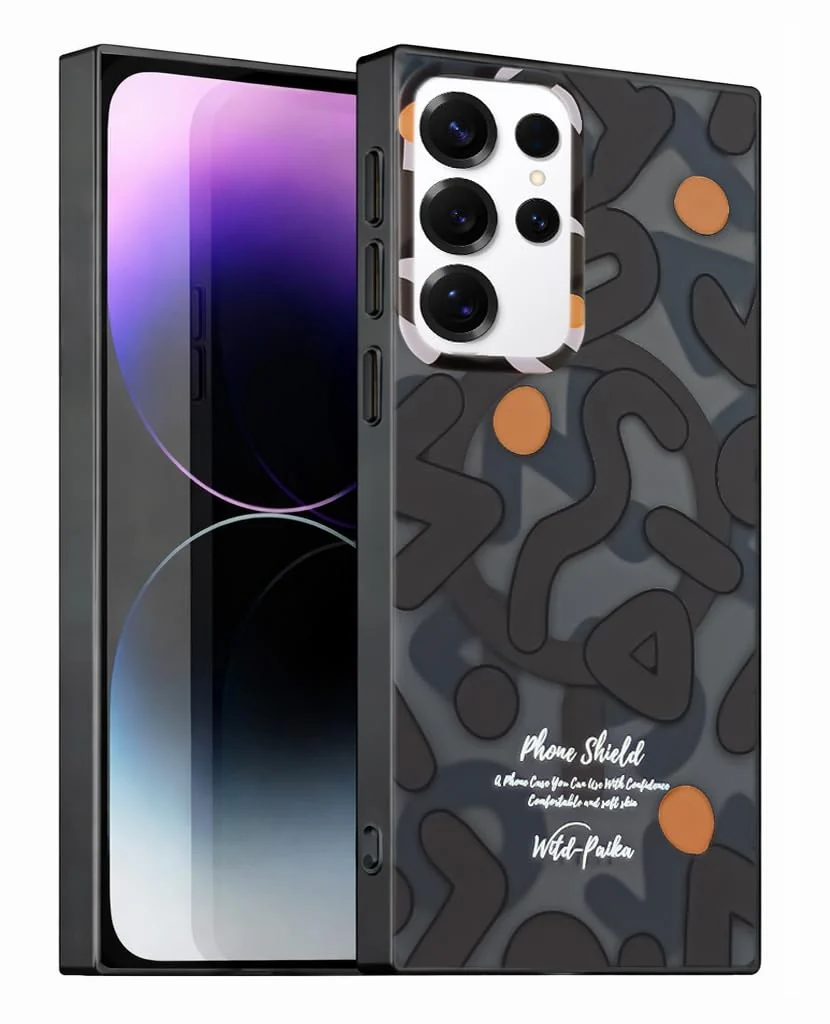 Samsung Galaxy S24 Ultra / Matte Pattern — DL3 Mobilak TPU Protective Case for Samsung Galaxy S24 Ultra, Compatible with MagSafe accessories, Camera protection, Shock-absorbing protection